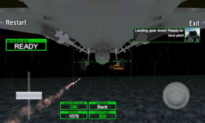 Emulate Android APK F18 F15 Fighter Jet Simulator