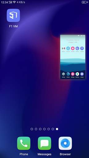 Run android online APK F1 VM Lite virtual android OS from MyAndroid or emulate F1 VM Lite virtual android OS using MyAndroid