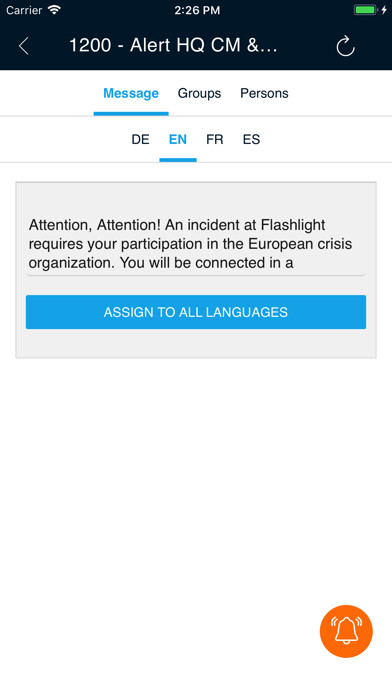 Emulate iPhone app F24 Alert! using MyAndroid Emulate iPhone app F24 Alert! using MyAndroid