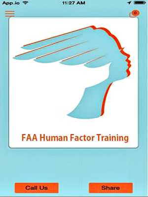 Emulate Android APK FAA Human Factor Training