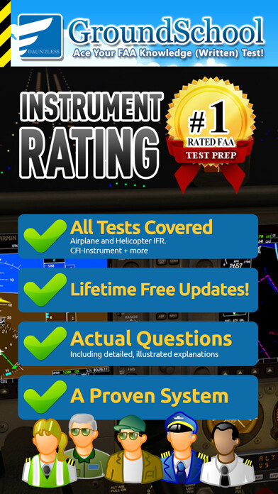 Emulate iPhone app FAA IFR Instrument Rating Prep using MyAndroid