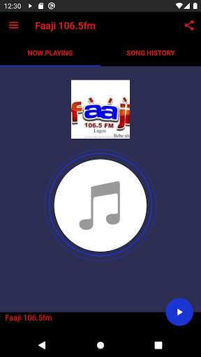 Emulate Android APK Faaji 106.5 Fm