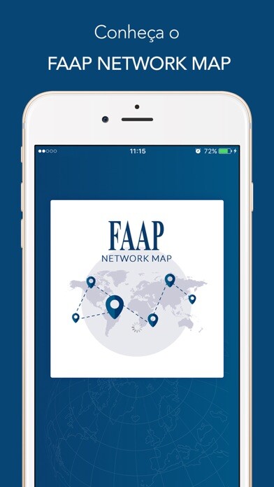 Emulate iPhone app FAAP Map Network using MyAndroid
