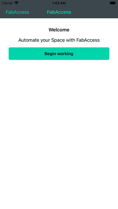 Emulate iPhone app FabAccess using MyAndroid