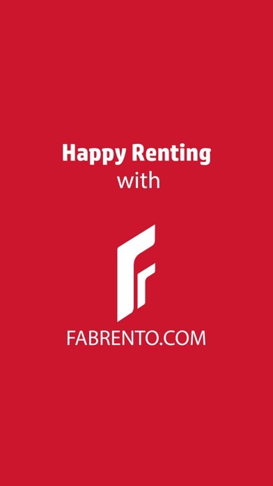 Emulate iPhone app Fabrento : Rent Furniture using MyAndroid