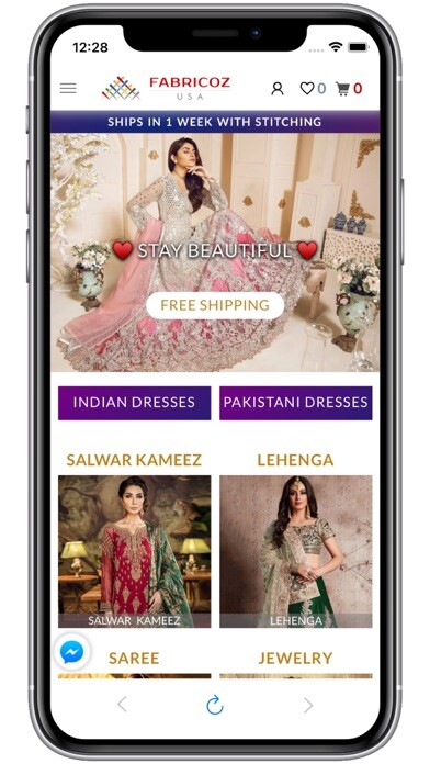 Emulate iPhone app Fabricoz USA using MyAndroid Emulate iPhone app Fabricoz USA using MyAndroid