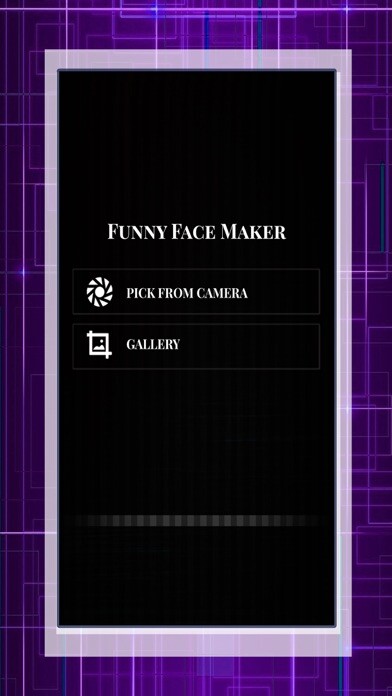 Emulate iPhone app Face Changer With Beard & Mustache-Facial Makeover using MyAndroid