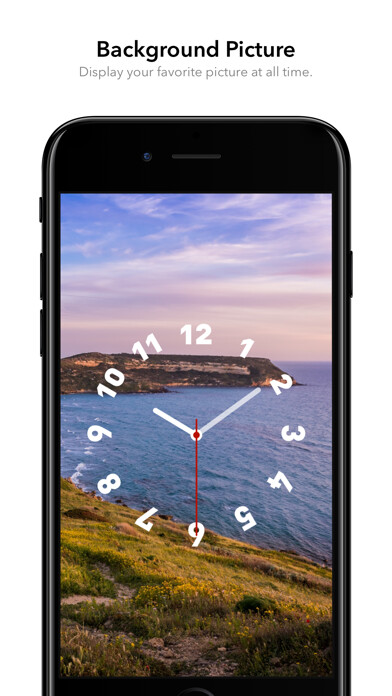 Emulate iPhone app FaceClock Pro - Analogue Clock using MyAndroid Emulate iPhone app FaceClock Pro - Analogue Clock using MyAndroid