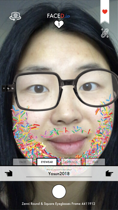 Emulate iPhone app faced.io using MyAndroid