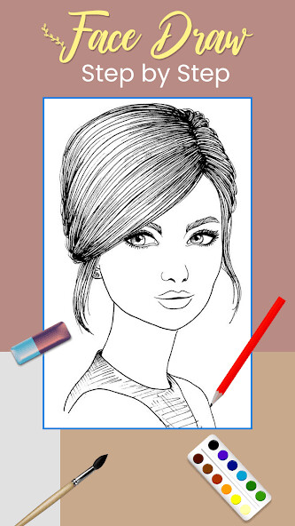 Run android online APK Face Draw Step by Step from MyAndroid or emulate Face Draw Step by Step using MyAndroid