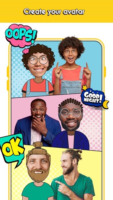 Emulate iPhone app Face Emoji – 3D Avatar Maker using MyAndroid Emulate iPhone app Face Emoji – 3D Avatar Maker using MyAndroid