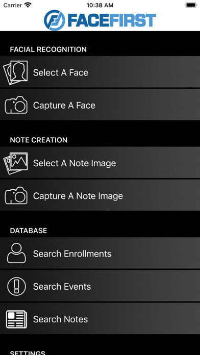 Emulate iPhone app FaceFirst using MyAndroid