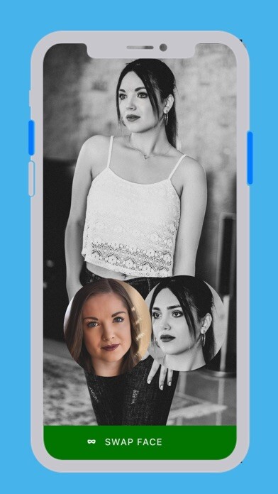 Emulate iPhone app FaceGaG: Swap Face in Photos using MyAndroid