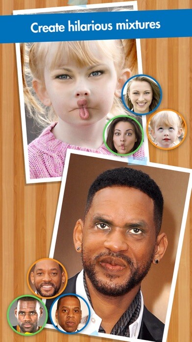 Emulate iPhone app FACEinHOLE FaceMixer using MyAndroid Emulate iPhone app FACEinHOLE FaceMixer using MyAndroid