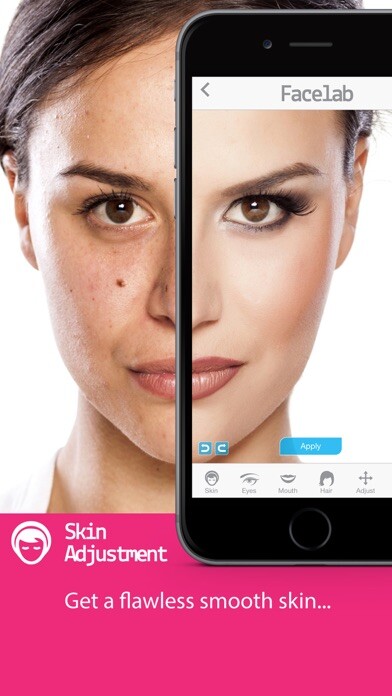 Emulate iPhone app FaceLab - perfect makeover cosmetic retouch & free selfie makeup app using MyAndroid Emulate iPhone app FaceLab - perfect makeover cosmetic retouch & free selfie makeup app using MyAndroid