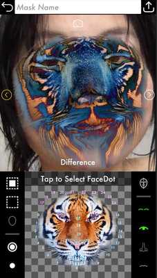 Emulate Android APK Face Mask Designer