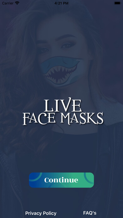 Emulate iPhone app Face Mask Live Filters Editor using MyAndroid Emulate iPhone app Face Mask Live Filters Editor using MyAndroid