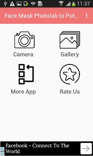 Run android online APK Face Mask Photolab to Put Mask Stickers On Photo from MyAndroid or emulate Face Mask Photolab to Put Mask Stickers On Photo using MyAndroid