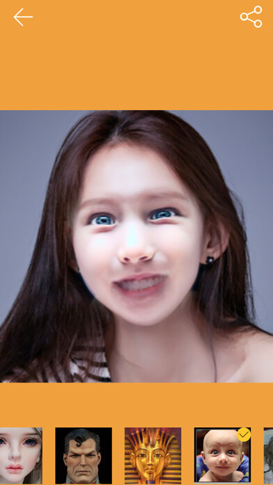 Emulate iPhone app Face Merge - Face Change Swap using MyAndroid Emulate iPhone app Face Merge - Face Change Swap using MyAndroid
