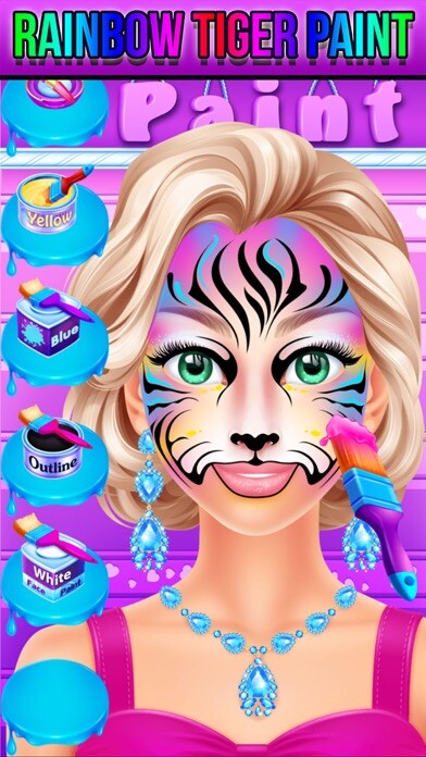 Emulate iPhone app Face Paint & Make - Up Salon using MyAndroid Emulate iPhone app Face Paint & Make - Up Salon using MyAndroid