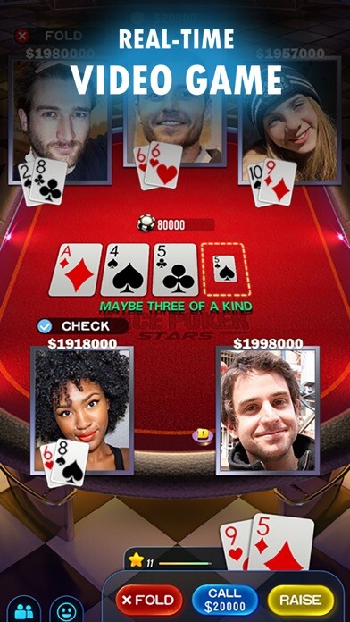 Emulate iPhone app Face Poker Star using MyAndroid