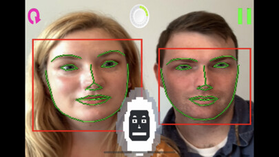Emulate iPhone app Face Race! using MyAndroid