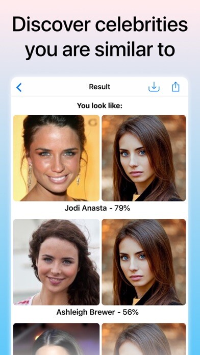 Emulate iPhone app Facer – you look like celeb using MyAndroid