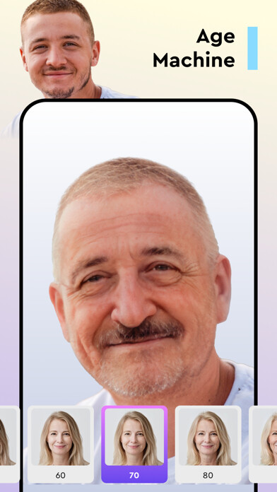 Emulate iPhone app Face Story App: Age & Gender using MyAndroid