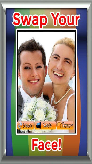 Emulate iPhone app Face Switcher & Swap Booth using MyAndroid
