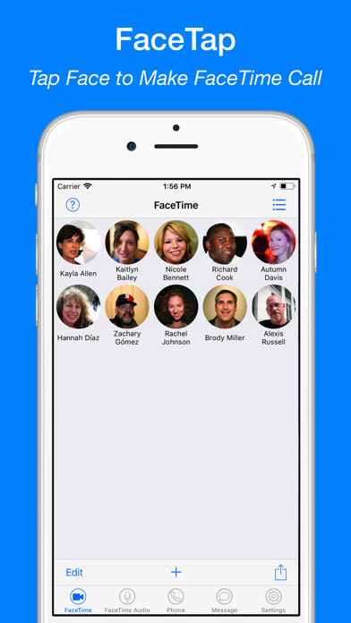 Emulate iPhone app FaceTap for FaceTime Call using MyAndroid Emulate iPhone app FaceTap for FaceTime Call using MyAndroid