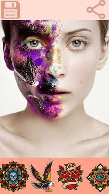 Emulate Android APK Face Tattoos