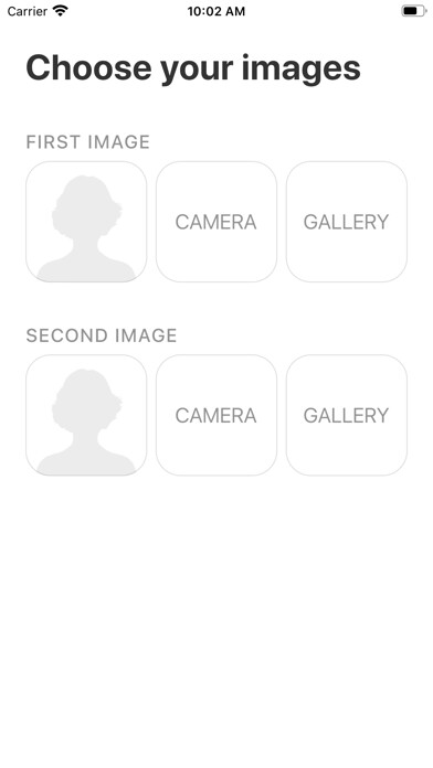 Emulate iPhone app Face To Face - Image Morphing using MyAndroid