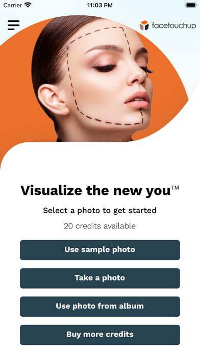 Emulate iPhone app FaceTouchUp Nose Job Simulator using MyAndroid Emulate iPhone app FaceTouchUp Nose Job Simulator using MyAndroid