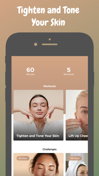 Emulate iPhone app Face Yoga - Tone Your Skin using MyAndroid Emulate iPhone app Face Yoga - Tone Your Skin using MyAndroid