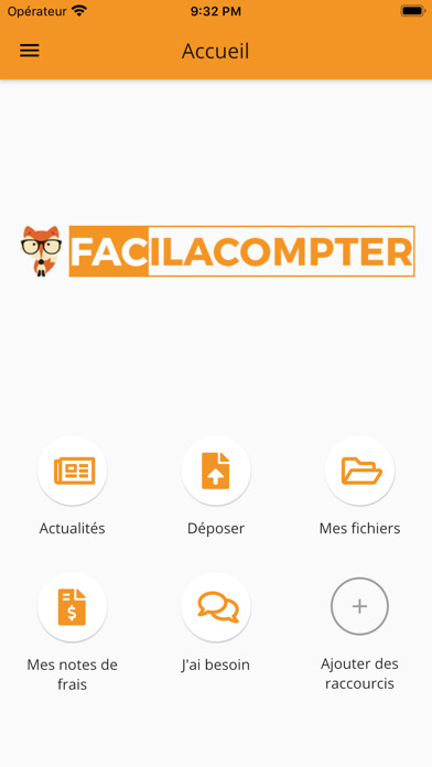 Emulate iPhone app FACILACOMPTER BY FAC using MyAndroid