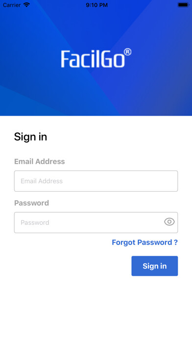 Emulate iPhone app FacilGo® for Suppliers using MyAndroid Emulate iPhone app FacilGo® for Suppliers using MyAndroid