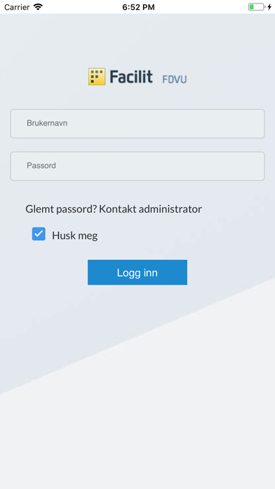 Emulate iPhone app Facilit Helpdesk FDVU using MyAndroid Emulate iPhone app Facilit Helpdesk FDVU using MyAndroid