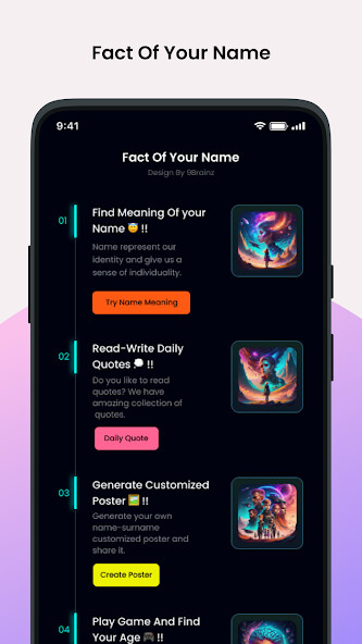 Run android online APK Fact of Your Name - Name Meaning from MyAndroid or emulate Fact of Your Name - Name Meaning using MyAndroid