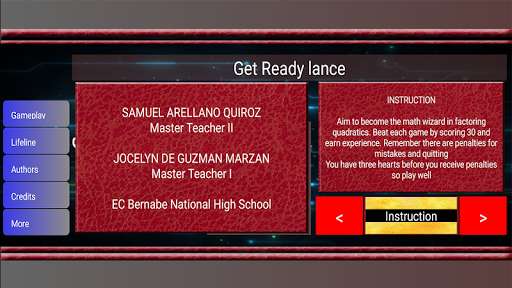 Run android online APK Factoring Quadratics Challenge from MyAndroid or emulate Factoring Quadratics Challenge using MyAndroid Run android online APK Factoring Quadratics Challenge from MyAndroid or emulate Factoring Quadratics Challenge using MyAndroid