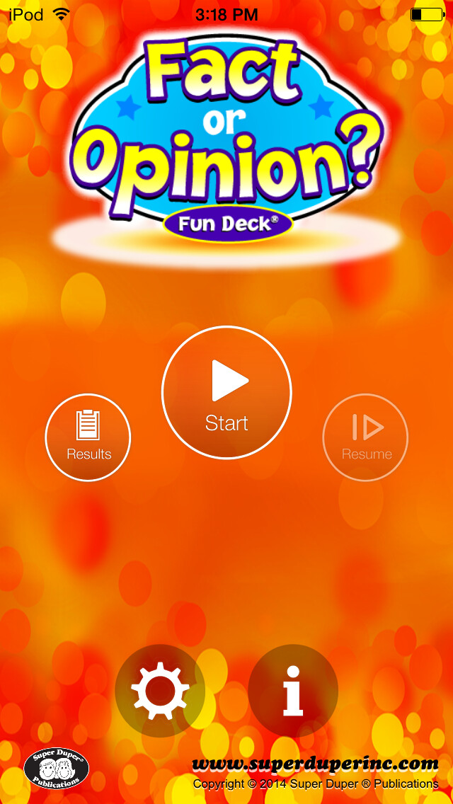 Emulate iPhone app Fact or Opinion? Fun Deck using MyAndroid Emulate iPhone app Fact or Opinion? Fun Deck using MyAndroid