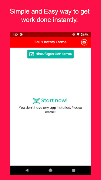 Run android online APK Factory Forms from MyAndroid or emulate Factory Forms using MyAndroid