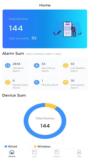 Run android online APK Factory Tracking from MyAndroid or emulate Factory Tracking using MyAndroid