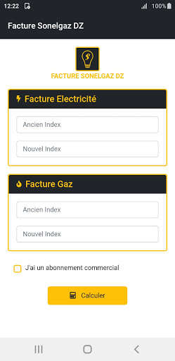Run android online APK Facture Sonelgaz DZ from MyAndroid or emulate Facture Sonelgaz DZ using MyAndroid