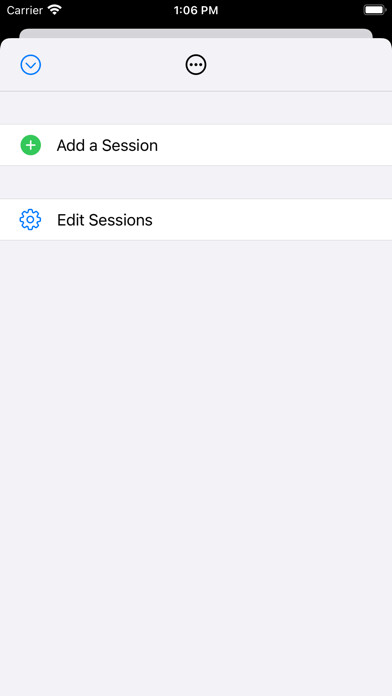Emulate iPhone app Faders by dgApps using MyAndroid