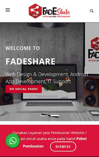 Run android online APK Fadeshare from MyAndroid or emulate Fadeshare using MyAndroid