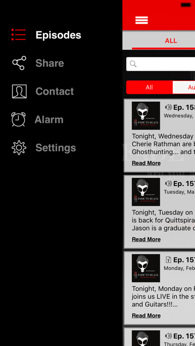 Emulate iPhone app Fade to Black Podcast using MyAndroid Emulate iPhone app Fade to Black Podcast using MyAndroid