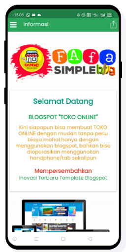 Run android online APK Fafa Simple Blog from MyAndroid or emulate Fafa Simple Blog using MyAndroid Run android online APK Fafa Simple Blog from MyAndroid or emulate Fafa Simple Blog using MyAndroid
