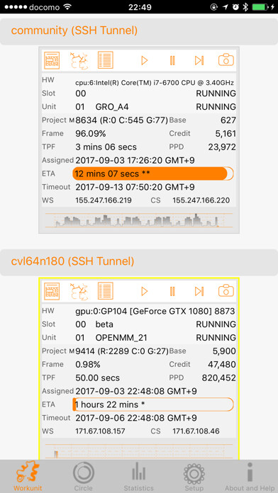 Emulate iPhone app FAH Mobile Monitor Solo using MyAndroid Emulate iPhone app FAH Mobile Monitor Solo using MyAndroid