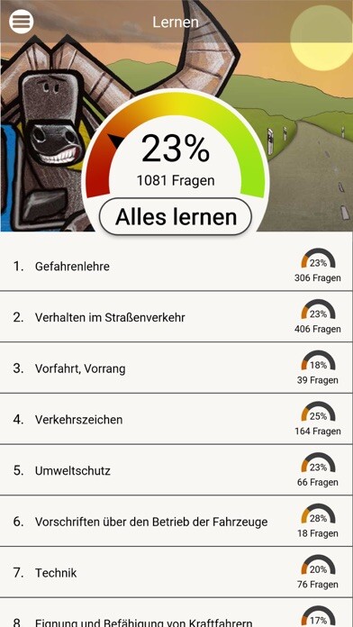 Emulate iPhone app Fahren lernen (alle Klassen) using MyAndroid Emulate iPhone app Fahren lernen (alle Klassen) using MyAndroid