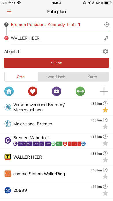 Emulate iPhone app FahrPlaner using MyAndroid Emulate iPhone app FahrPlaner using MyAndroid